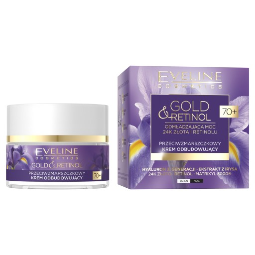 Eveline Krém proti vráskam Gold & retinol 50+