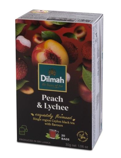 Dilmah Peach and Lichee 20TBX1,5g BROSKYŇA/LIČI
