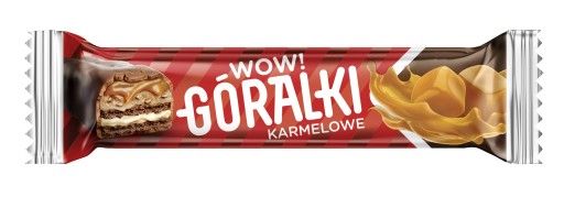 Góralki vafle wow karamel 40 g