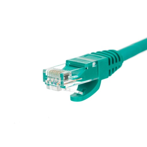 RJ45 prepojovací kábel, 6 UTP, 0,25 m, Netrack, zelený