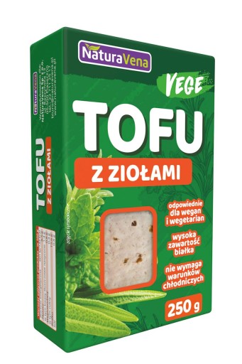 TOFU S BYLINKAMI 250 g - NATURAVENA