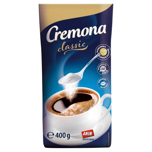 Cremona Classic bielidlo do kávy v prášku 400g