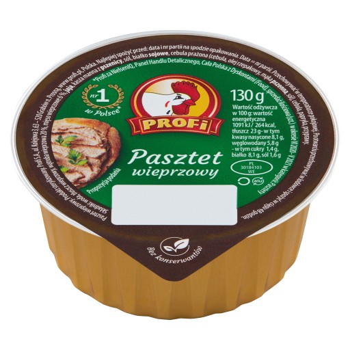 Profi paštéta bravčová 130g