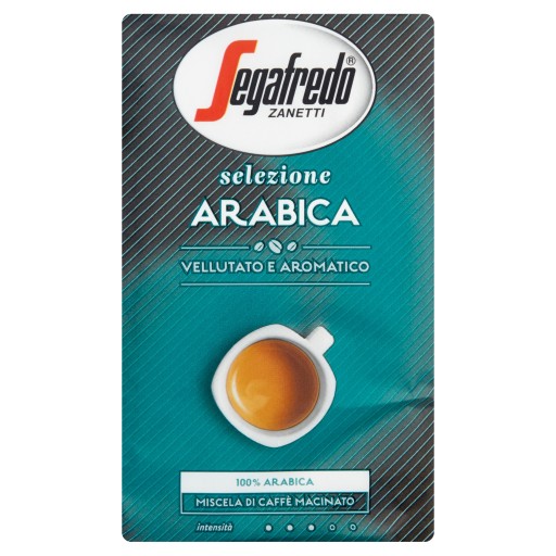 Segafredo Selezione Arabica mletá káva 250g