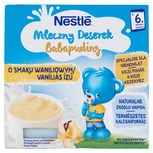 Nestlé Mliečny dezert s vanilkovou príchuťou po 6. mesiaci 400 g