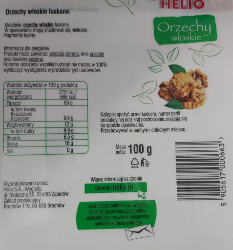 Helio vlašské orechy 100 g