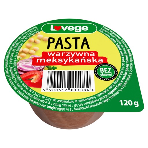 Sante mexická zeleninová pasta 120 g