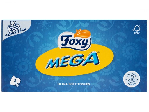 Foxy mega vreckovky 200 ks