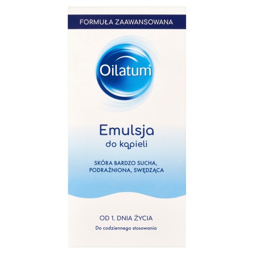 Kúpeľová emulzia Oilatum od 1. dňa veku 250 ml, suchá a atopická pokožka