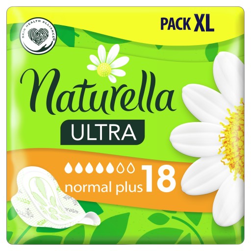 Hygienické vložky NATURELLA ULTRA Normal Plus 18