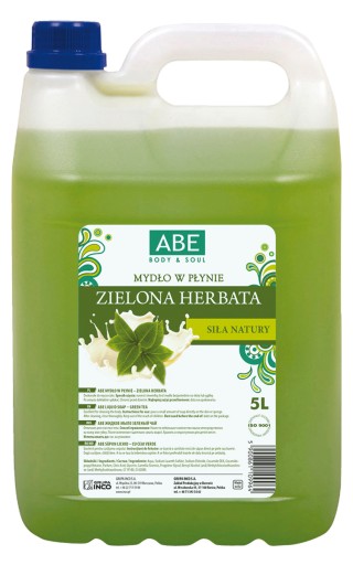 ABE tekuté mydlo zelený čaj 5 l