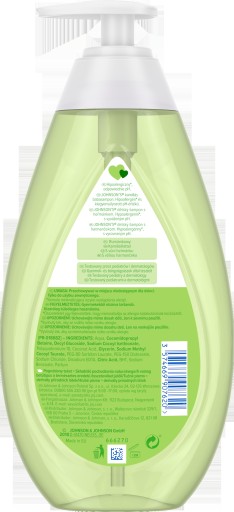 Johnson's Baby harmančekový šampón pre deti 500ml