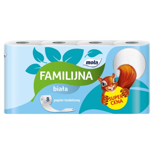 Mola FAMILIJNA toaletný papier 8 ks.