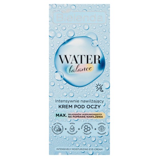 Bielenda Water Balance Intenzívne hydratačný očný krém na deň a noc