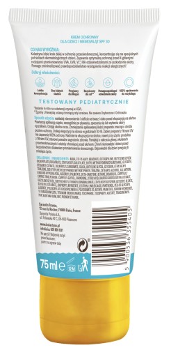 KOLASTYNA Ochranný krém pre deti a 75ml