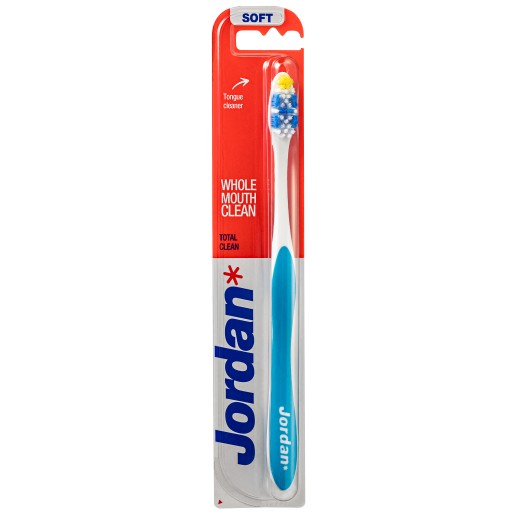 Stredná zubná kefka Jordan Total Clean
