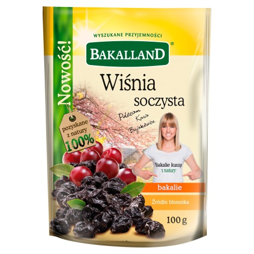 BAKALLAND SELECTION Kandizované čerešne 100g