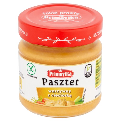 Primavika Zeleninová paštéta s cícerom 160 g