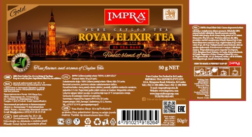 Impra Tea expresný čierny čaj 50 g DATEN DO KONCA MÁJA