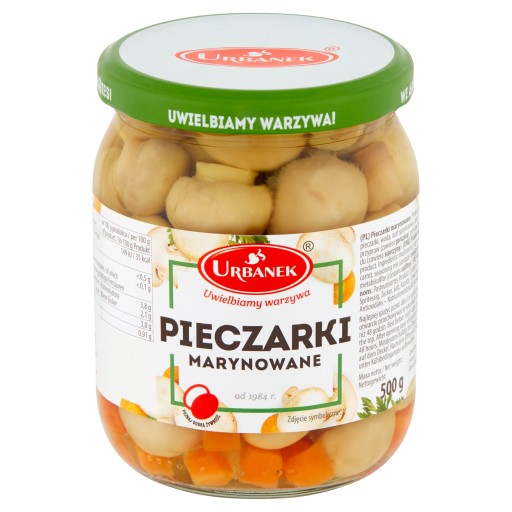 Marinované huby - Urbánek huby 500g