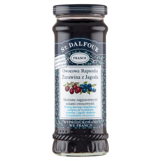 St. Dalfour Fruit Rhapsody Brusnica s čučoriedkou 284 g