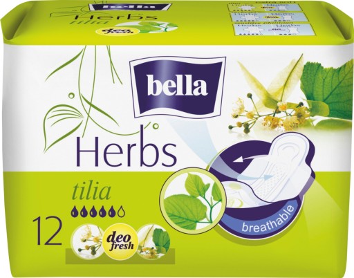 Bella herbs hygienické vložky s lipovým kvetom 12 ks.