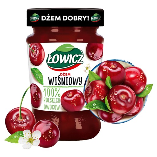 ZĽAVA!!! ŁOWICZ Čerešňový džem 280 g