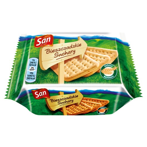 Suchary Bieszczadskie San 90g