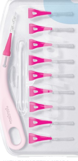 Štetec Jordan Clinic Between Pink XS - 0,4 mm