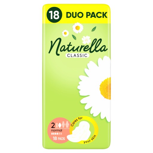 Hygienické vložky Naturella Classic Duo 18 Normal Wings