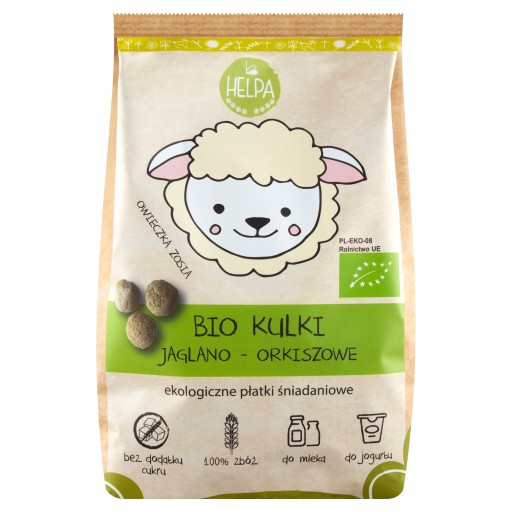 Proso a špalda BIO raňajkové guľky 160 g