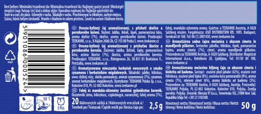 TEEKANNE ČAJ ZIMNÝ ČAS 20X2,25G