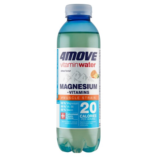 4Move Vitamín Voda Magnézium citrus 556 ml