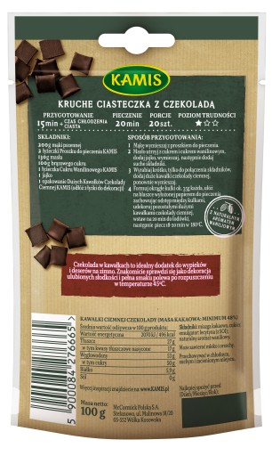 Kúsky kamis, tmavo modrá, 100g