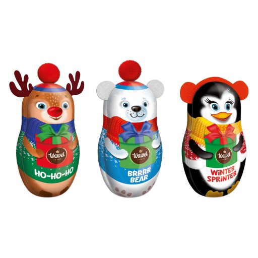 Wawel Jelly Mix Krakowska Choco&Fruity Brrrr Bear 100 g KONZERVY