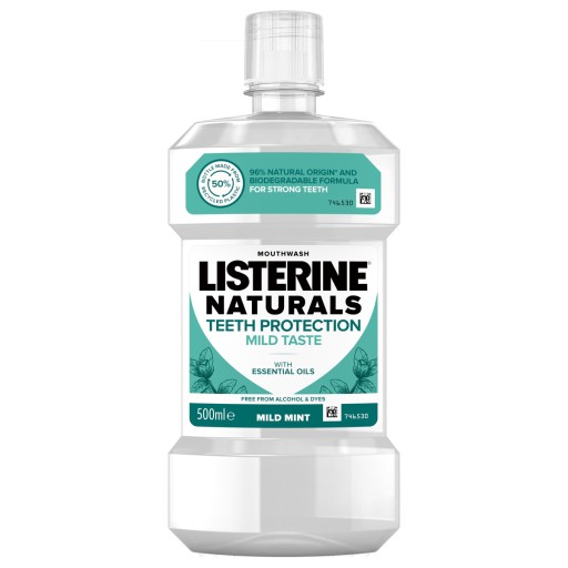LISTERINE Naturals Teeth Protection ústna voda 500ml