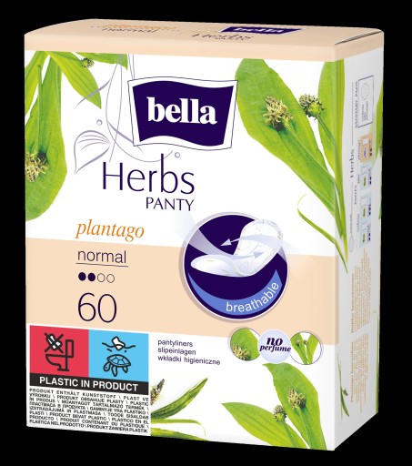 Bella herbs citlivé hygienické vložky 60 ks.