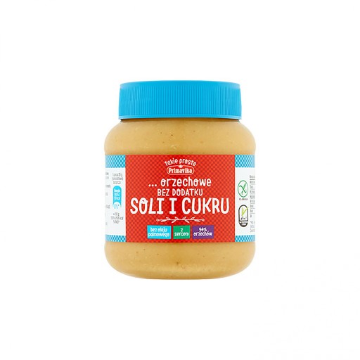 Oriešková pasta bez pridanej soli a cukru 350 g Pri