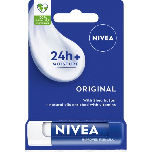 Nivea Original Care výživný, ochranný rúž 4,8 ml