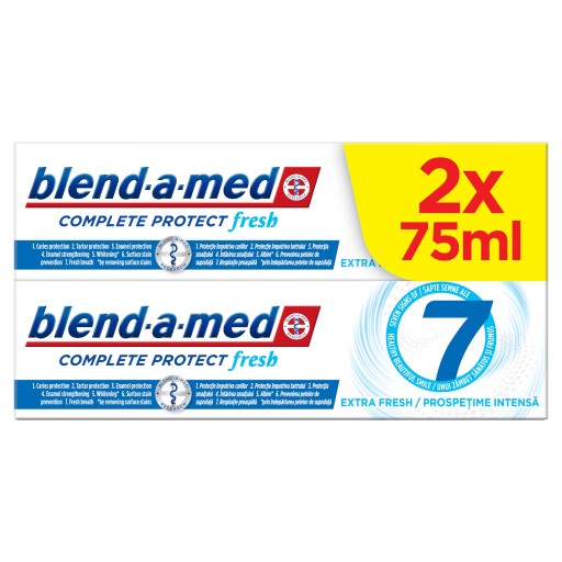 Zubná pasta Blend-a-med Complete 7 2x75ml