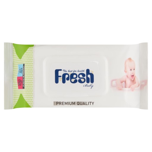 Fresh Baby Vlhčené obrúsky s klipom, 288 kusov vlhčených obrúskov