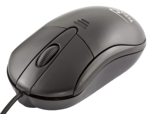 TM107K PIRANHA USB myš čierna s rollerom 1000DPI HQ