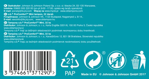 OB ProComfort Mini hygienické tampóny 32 kusov
