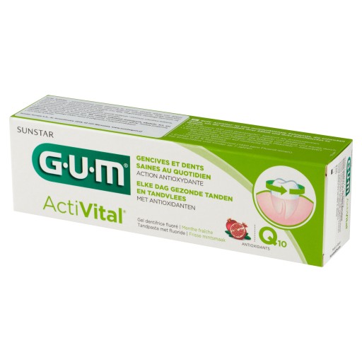 Gum Activital zubná pasta s granátovým jablkom 75 ml