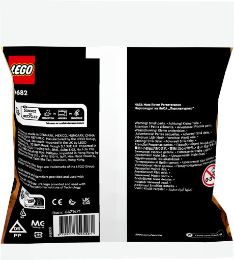 LEGO Technic NASA Mars Rover Perseverance 30682