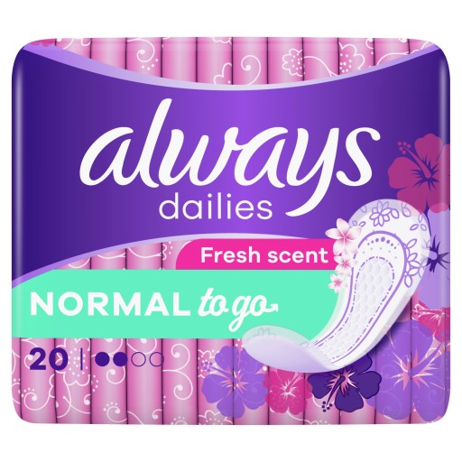 Vždy DAILIES FRESH Hygienické vložky 1 ks.