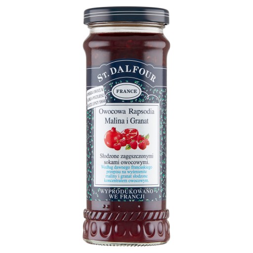 St. Dalfour Fruit Rhapsody Malina a granátové jablko 284 g