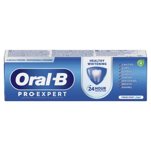 ORAL-B Pro-Expert, Professional ZDRAVÉ BIELENIE, zubná pasta, 75 ml