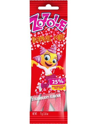 ZELKI ZOZOLE KYSLÁ JAHODA 75G MIESZKO