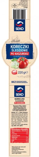 Kašubské sleďové párky seko 220g